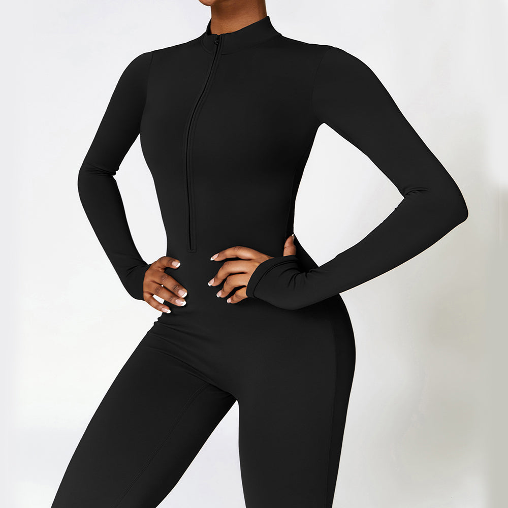 Aliyah Zip Jumpsuit