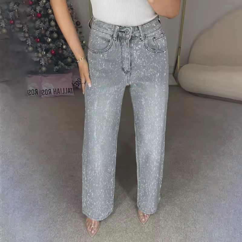 Diamond Denim Jeans